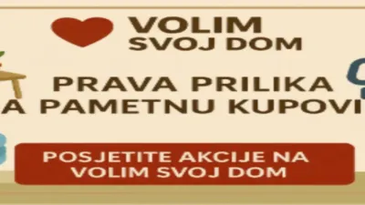 Akcije na sajtu Volim svoj dom