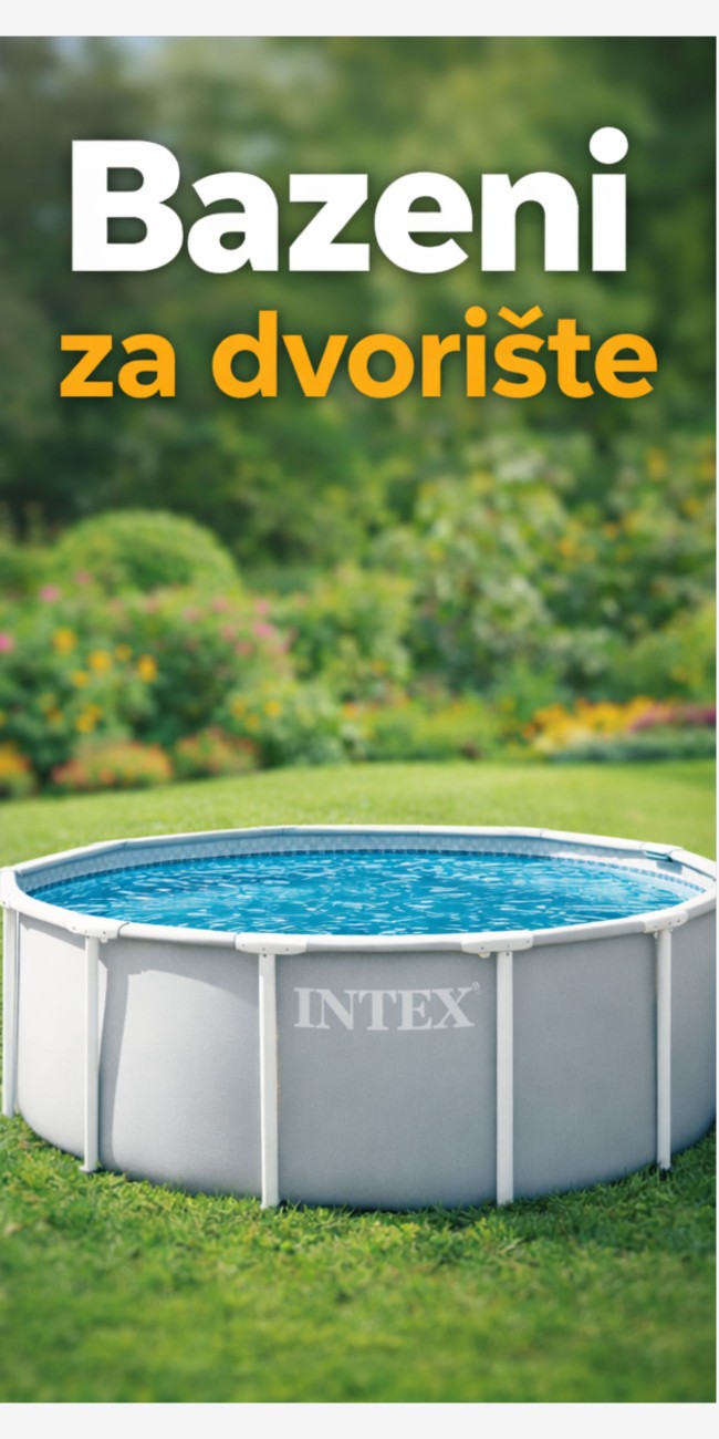 baner za bazen za dvoriste