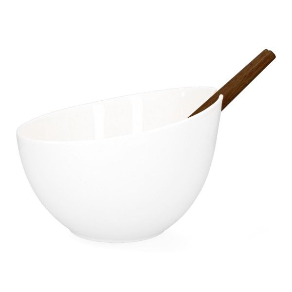Činija za salatu Mooka 24cm bela 038925
