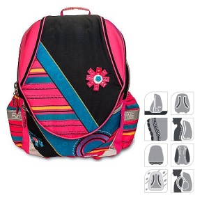 Anatomska torba za školu FOR ME FET41510 60765