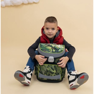 Anatomski ranac Belmil Mini-Fit 405-33 Dinosaurusi Lost World 28x17x36cm - Img 4