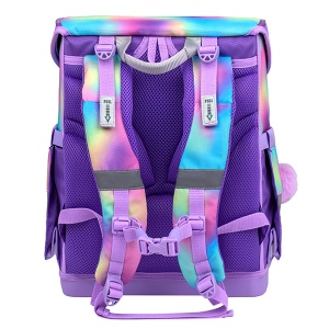 Anatomski ranac za školu Belmil Compact 405-41 Rainbow Color 30,5x19x37cm - Img 3