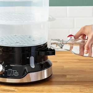 Aparat za kuvanje na pari VC204810 800W 3 posude Tefal 3045380019379 - Img 2