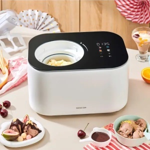 Aparat za sladoled i jogurt 1l SIC 3000WH bela Sencor APA02369 - Img 3