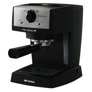 Ariete PICASSO Cialdissima, Espresso aparat, crna (1366), 15bar, 850W