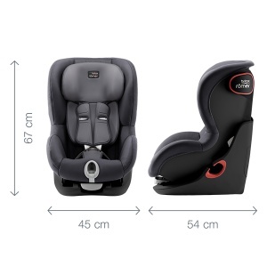 Auto sedište King II 9-18kg Britax Romer A022103 STORMGREY - Img 2