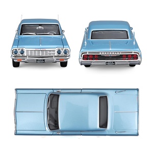 Auto Ševrolet Impala SS metalni 1:24 Specijal Maisto 55433 - Img 4
