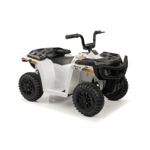 Automobil na akumulator Artic Cat Dečiji ATV Kvad Beli sa daljinskim 243 - Img 2