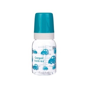 Baby Flašica 120ml Printed Canpol Babies 11/820-plava