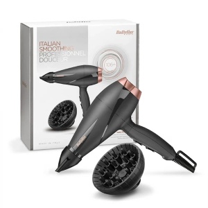 Babyliss 6709DE fen 2100W Ionic sa difuzorom sivo/roze - Img 6