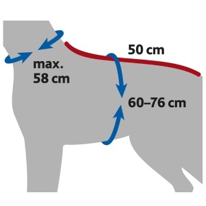 Bade mantil za pse M 50cm Trixie 23573 - Img 4