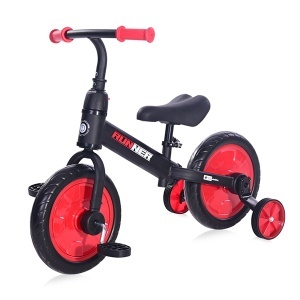 Balans bicikl Runner 2u1 Black n Red Lorelli 10410030008
