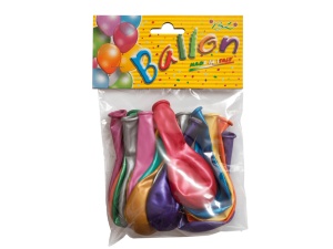 Baloni metalik 10 kom - 23cm