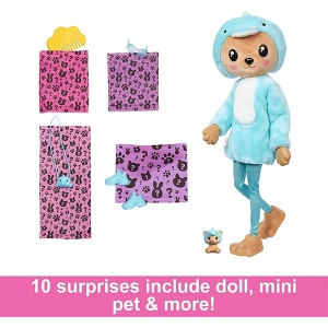 Barbika Cutie Reveal Colorful meda delfin Barbie 178582 - Img 4