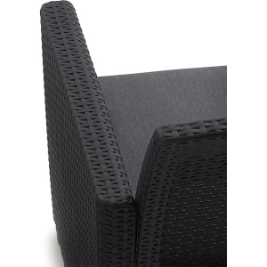 Baštenska garnitura Marie 5 seater sa box stolom grafit Keter CU 252710 - Img 3