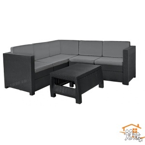 Baštenska garnitura Provence Grafit CU 227778