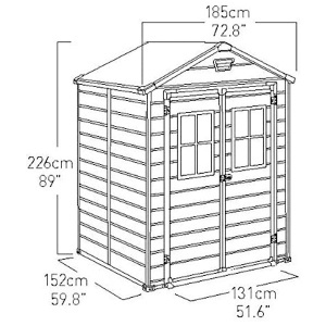 Baštenska kućica Keter Scala braon CU 230433 - Img 4