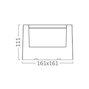 Baštenska led lampa CCT 15W Braytron BG38-01581 - Img 3