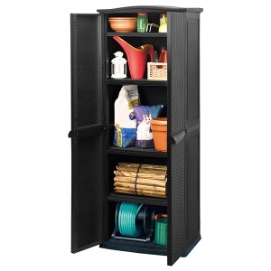 Baštenski orman Rattan Style grafit Keter CU 231232