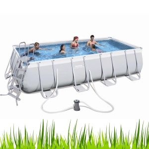 Bazen porodični za dvorište BESTWAY sa čeličnim ramom 488x274x122cm 56481