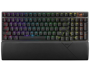 Bežična gejmerska tastatura Asus ROG Strix Scope II 96 Wireless, RGB, crna - Img 4