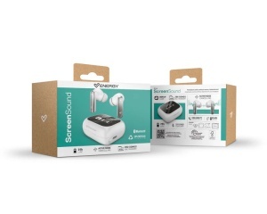Bežične slušalice Energy Sistem Snow ScreenSound TWS M45988 bele - Img 5