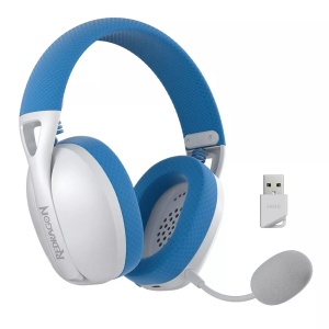 Bežične slušalice Ire Pro H848 Wireless Headset plava bela - Img 2