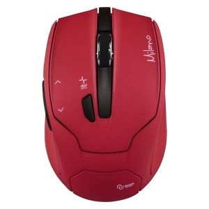 Bežični opticki miš crveni Milano HAMA 53943