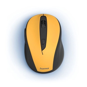 Bežični optički miš MW-400 V2 Hama žuti 173029 - Img 2