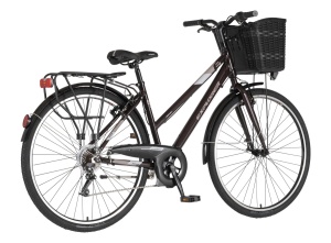 Bicikl 28/18in 6 brzina 155-178cm braon crni Explorer Axys Lady 1282090 - Img 2