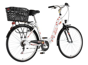 Bicikl 28/19in 155-178cm 6 brzina belo crveni Visitor Fashion Cherry 1282064 - Img 2
