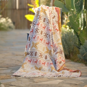 Ćebe Eco Blanket 150x200 žuti irvasi 025369
