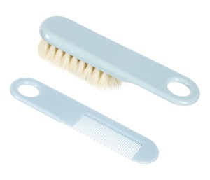 Češalj i četka mekana 0m+ plava Canpol Babies 2/424_blu