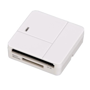 Čitač kartica All in 1, HAMA beli 94125