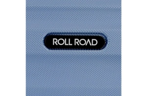 Čvrsti kofer Roll Road Flex ABS 31x40x20cm 33L plava - Img 2