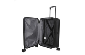 Čvrsti kofer sa točkićima Enova Slim ABS Poliester 37x56x22/11,5cm 41L teget - Img 4