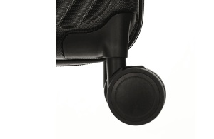 Čvrsti kofer sa točkićima Enova Slim ABS Poliester 37x56x22/11,5cm 41L crna - Img 9