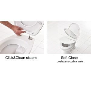 Daska za WC Duroplast Soft-close Philadelphia bela Ridder 02111101 - Img 4