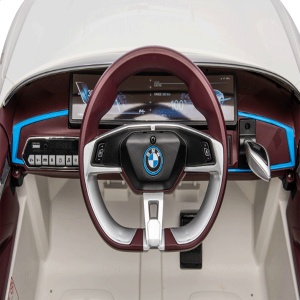 Dečiji automobil na akomulator beli BMW I4 17 - Img 2