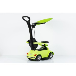 Dečiji Automobil na Guranje Beetle Push 3in1 Zeleni - Img 3