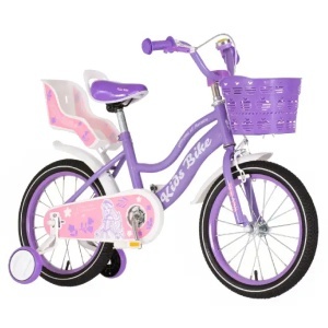 Dečiji bicikl 16 inča Princess Flower ljubičasta 2024 X-Bike 1416202