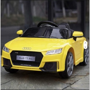 Dečiji Električni Automobil Audi TT RS Žuti - Img 11