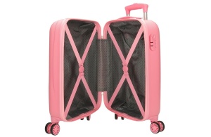 Dečiji Kofer Disney Happy To Be Me ABS 33x50x20cm roze - Img 4