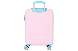 Dečiji Kofer Roll Road Happy Pets ABS 40x55x20cm 37L bela crvena - Img 3
