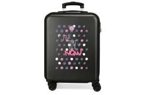 Dečiji Kofer Roll Road The Time Is Now ABS 40x55x20cm 37L crna