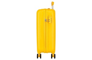 Dečiji Kofer Roll Roads Happy Pets ABS 40x55x20cm 37L žuta - Img 3