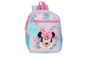 Dečiji ranac za vrtić Disney Happy To Be Me 23x28x10cm roze