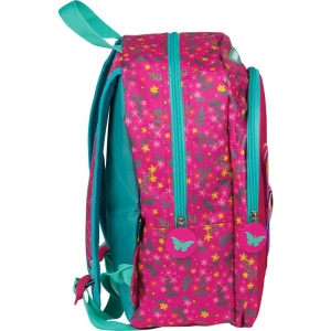 Dečiji ranac za vrtić i predškolsko Butterfly 2025 22x29x12cm roze rezedo - Img 2