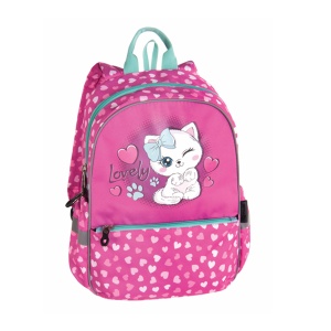 Dečiji ranac za vrtić i predškolsko Pulse Junior Lovely Kitty 35x28x12cm