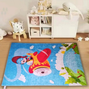 Dečiji tepih 120x180cm Avijatičar 87669 - Img 2
